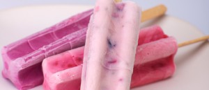 Home made berry yogurt pops Home made berry yogurt pops