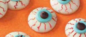 Healthy Halloween - Eyeball Cookies