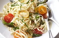 Linguini With Fresh Veggies