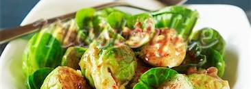 Holiday Ready, Low-Carb Balsamic Brussels Sprouts